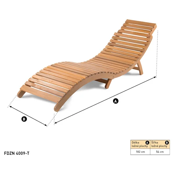 Fieldmann baštenska ležaljka Adria FDZN 4009-T Fieldmann baštenska ležaljka Adria FDZN 4009-T