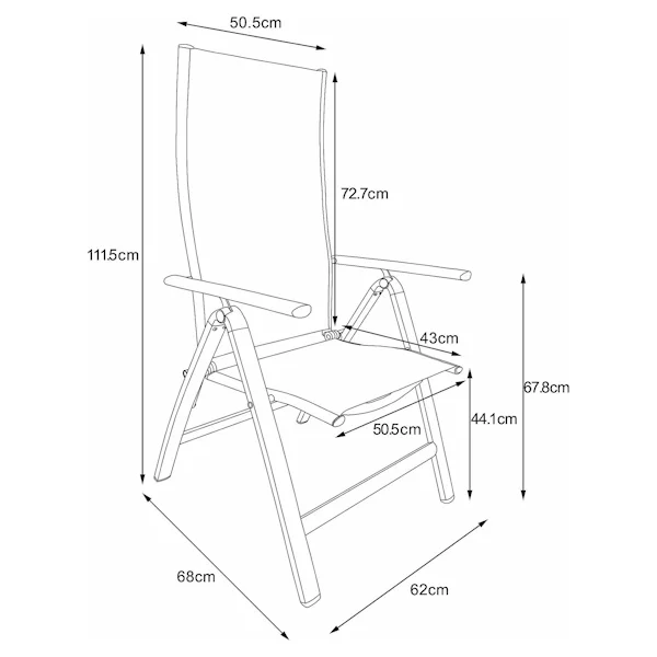 Fieldmann baštenska stolica set 2/1 FDZN 5018 Fieldmann baštenska stolica set 2/1 FDZN 5018