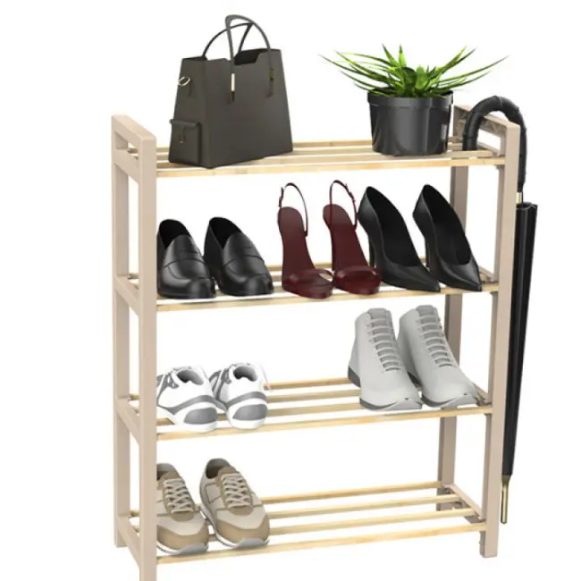 Fixwood cipelarnik drveni sa 4 police FIX-2041-1