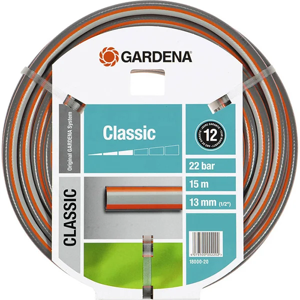 Gardena baštensko crevo za zalivanje i navodnjavanje Classic 15m Ga 18000-20  Gardena baštensko crevo za zalivanje i navodnjavanje Classic 15m Ga 18000-20