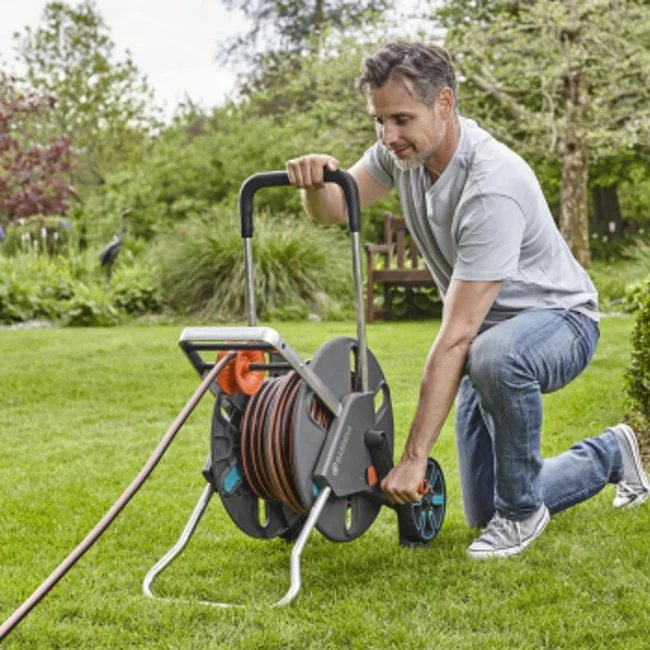 Gardena motalica sa crevom Equaroll L EASY SET 50m 3/4 FLEX  Gardena motalica sa crevom Equaroll L EASY SET 50m 3/4 FLEX