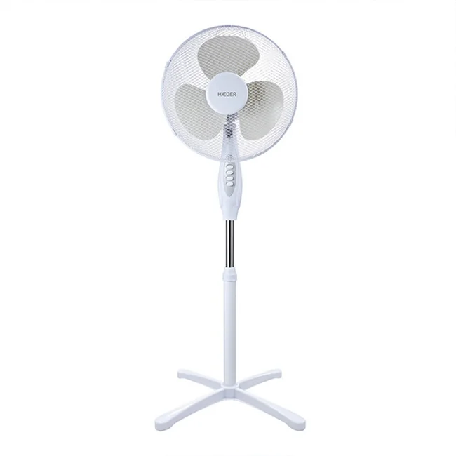 Haeger ventilator stojeći Beli 40cm 45W HESF-16W.011A Haeger ventilator stojeći Beli 40cm 45W HESF-16W.011A
