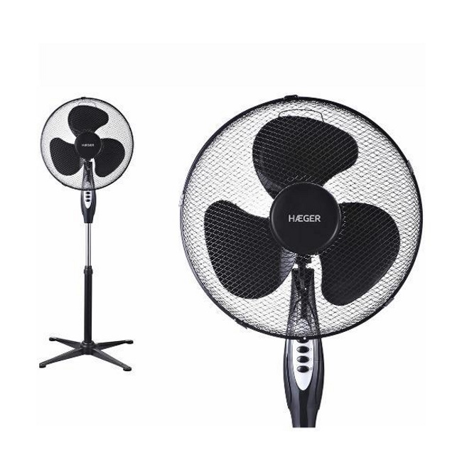 Haeger stojeći ventilator 40CM 45W crni  SF-16B.012A 