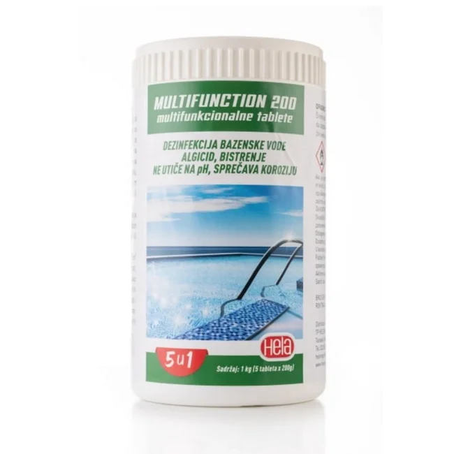 Hela multifunkcionalne tablete Multifunction 200 5u1 1kg. (5 tabl. x 200gr) 90200