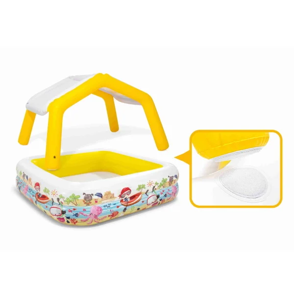 Intex dečiji bazen sa krovom 157×157mx122cm 57470NP Intex dečiji bazen sa krovom 157×157mx122cm 57470NP