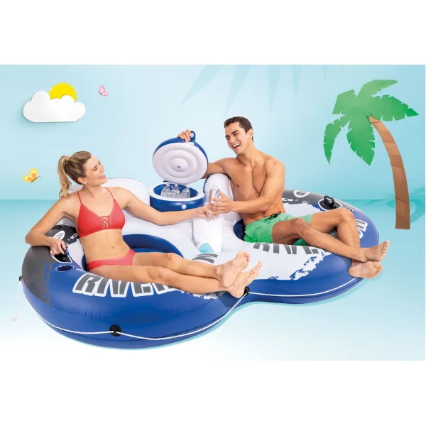 Intex dupli kolut sa ugrađenim frižiderom River run 2 58837 Intex dupli kolut sa ugrađenim frižiderom River run 2 58837