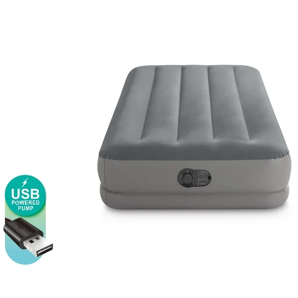 Intex dušek na naduvavanje sa ugrađenom USB pumpom-99x191x30cm 64112 Intex dušek na naduvavanje sa ugrađenom USB pumpom-99x191x30cm 64112