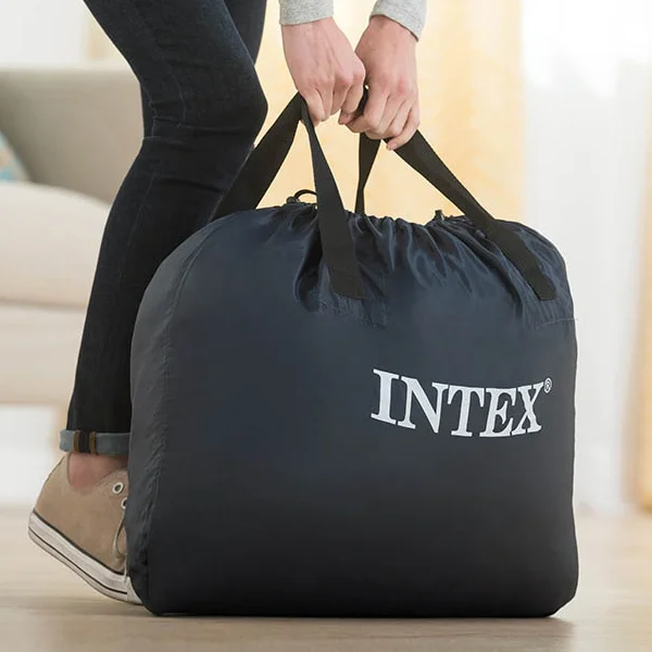 Intex plišani vazdušni krevet Queen Ultra sa ugrađenom pumpom 152x203x46 cm Intex plišani vazdušni krevet Queen Ultra sa ugrađenom pumpom 152x203x46 cm
