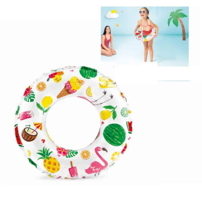 Intex šlauf za decu Lively Print Swim Rings -  letnji simboli 59230NP