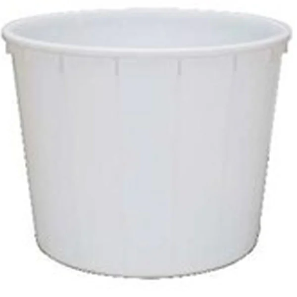 Kaca okrugla 1000 l bela