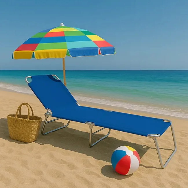 Sklopiva ležaljka 188x55 cm Plava ED-32-713000 Sklopiva ležaljka 188x55 cm Plava ED-32-713000