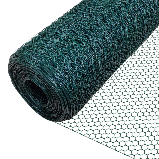 Mreža PVC heksagonalna 1.0m x 25m - 3/4 x 1.0mm