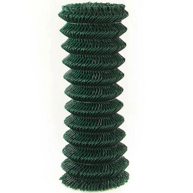 Mreža za ograde PVC univerzalno pletivo 1.2x25m - 65x65 x 1.7mm Mreža za ograde PVC univerzalno pletivo 1.2x25m - 65x65 x 1.7mm