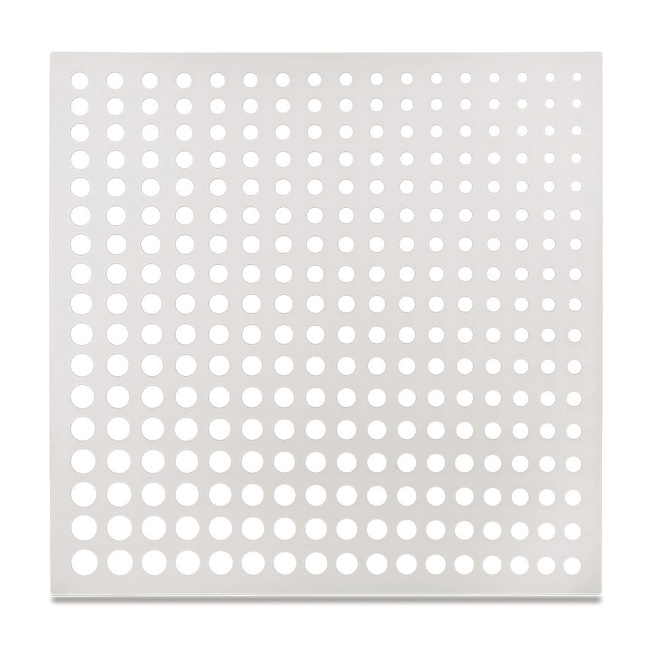 Nortene dekorativni panel Moon beli PP 1x1m 2019488