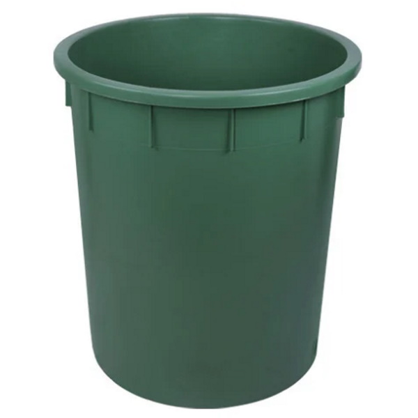 Kaca okrugla plastična 200 l zelena 
