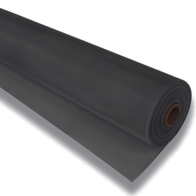 PVC mreža za komarce galvanizovana 1.2 x 25m 1.8x1.8mm Siva