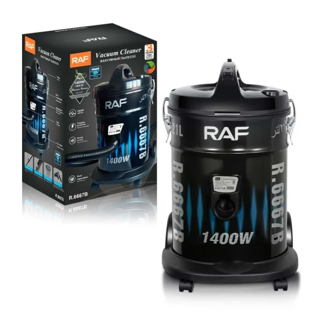 Raf usisivač 21L 1400W crno plavi R.6667B