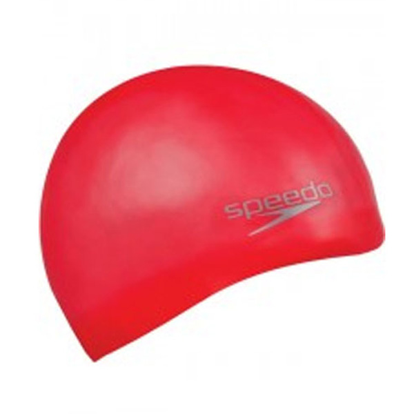Speedo kapa za plivanje Plain Moulded Silicone crvena-1