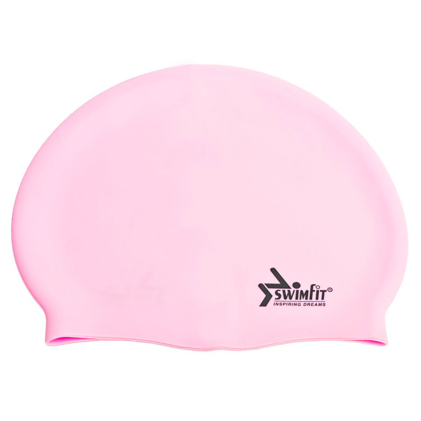 Swimfit silikonska kapa za plivanje baby roza-1