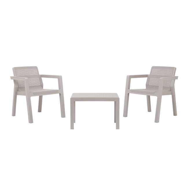 Toomax baštenski set Riviera ter Taupe Grey TRT