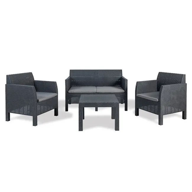 Toomax baštenski set Matilde 2 Antracit crna TM2G