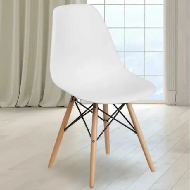 Trpezarijska stolica Aurora bela