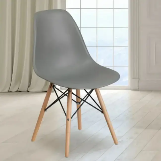 Trpezarijska stolica Aurora siva