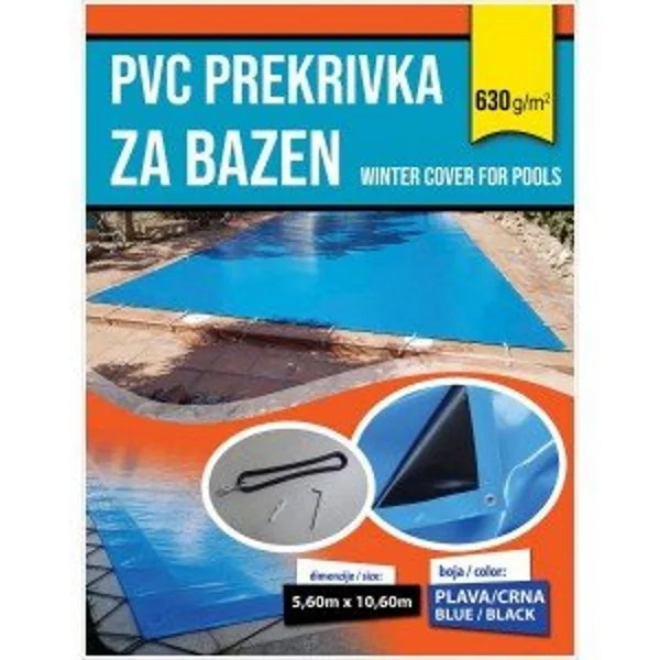 Zimska prekrivka sa okovima 7.6x3.6m  Zimska prekrivka sa okovima 7.6x3.6m
