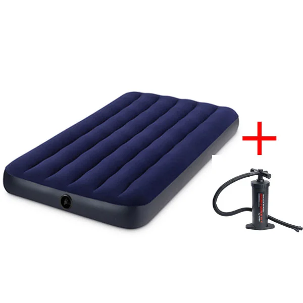 Intex vazdušni krevet na naduvavanje 99x191x22 cm + ručna pumpa Double quick 3 Intex vazdušni krevet na naduvavanje 99x191x22 cm + ručna pumpa Double quick 3