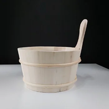 Drveno vedro za saunu 4l aspen Drveno vedro za saunu 4l aspen