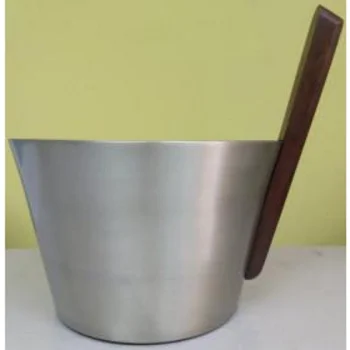 Aluminijumsko vedro za saunu 5l Blum šampanj  Aluminijumsko vedro za saunu 5l Blum šampanj