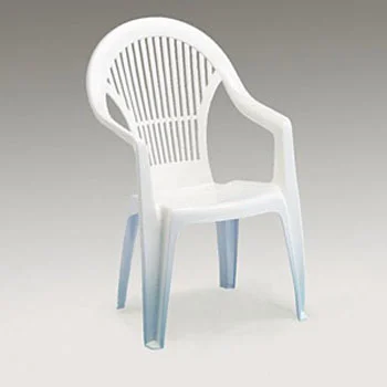 Vega baštenska stolica plastična - bela 030765 Vega baštenska stolica plastična - bela 030765