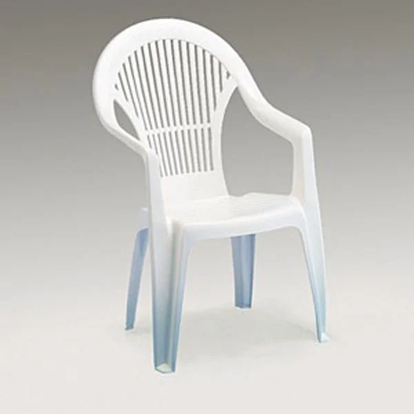 Vega baštenska stolica plastična - bela 030765 Vega baštenska stolica plastična - bela 030765