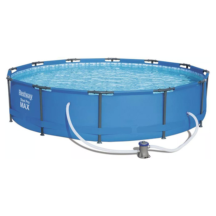 Bestway bazen Steel Pro MAX™ sa čeličnom konstrukcijom sa filter pumpom 366x76cm 56416-1