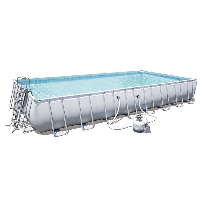 Bestway bazen Power Steel sa čeličnom konstrukcijom sa kompletnom opremom 956x488x132cm 56623-1