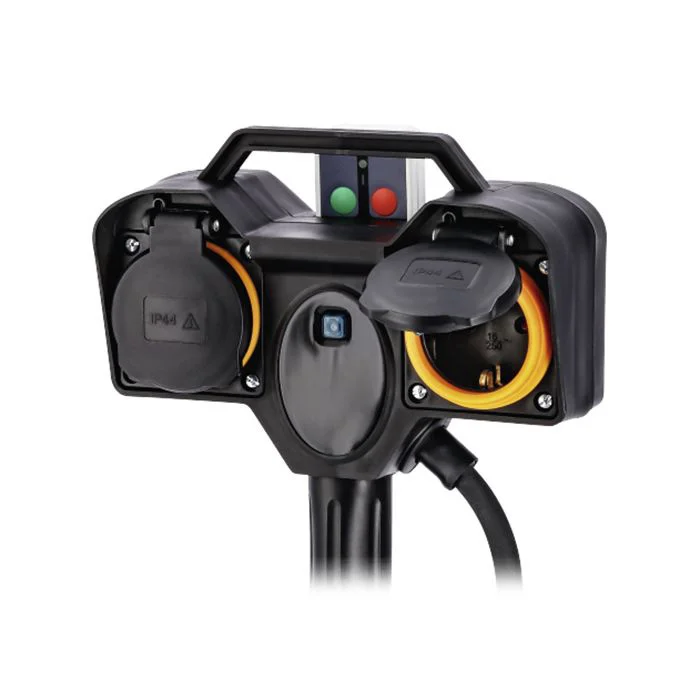 Baštenska dvostruka utičnica sa uzemljenjem i daljinskim Hama 137274 Baštenska dvostruka utičnica sa uzemljenjem i daljinskim Hama 137274