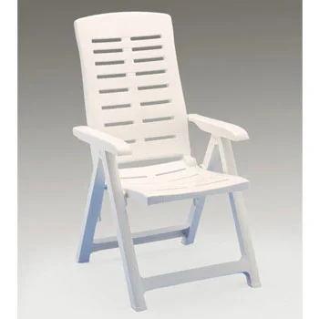 Yuma baštenska stolica plastična - bela 029089 Yuma baštenska stolica plastična - bela 029089