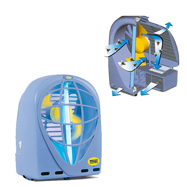 MO-EL zamka za insekte KYOTO sa ventilatorom 1x15W UV-A lampa radijus 100m2 M-396