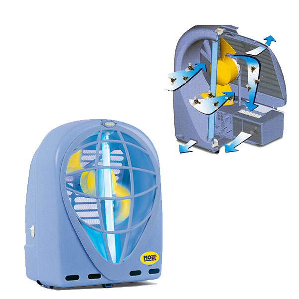MO-EL zamka za insekte KYOTO sa ventilatorom 1x15W UV-A lampa radijus 100m2 M-396-1