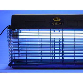 MO-EL zamka za insekte GEKO 2x40W UV-A fluo cev, radijus 850m2 M-7298