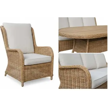 Zen Garden baštenska garnitura Palmera Ratan Natur-3