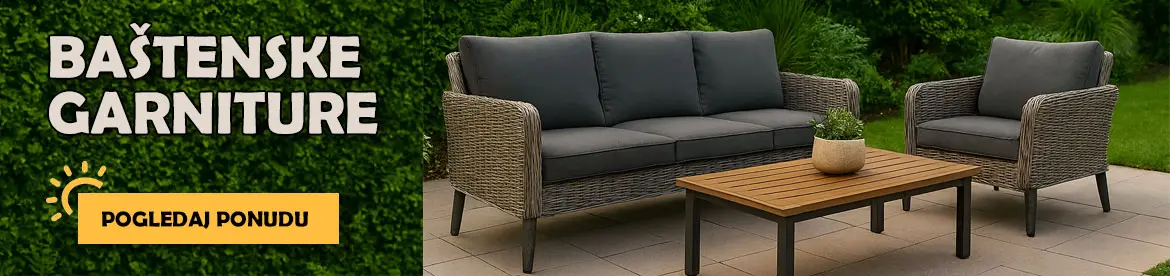 Baštenske garniture 2026
