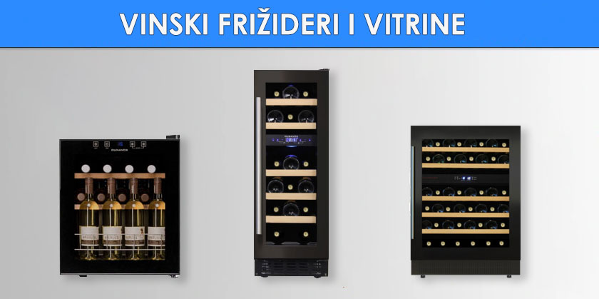 Vinski frizideri i vitrine